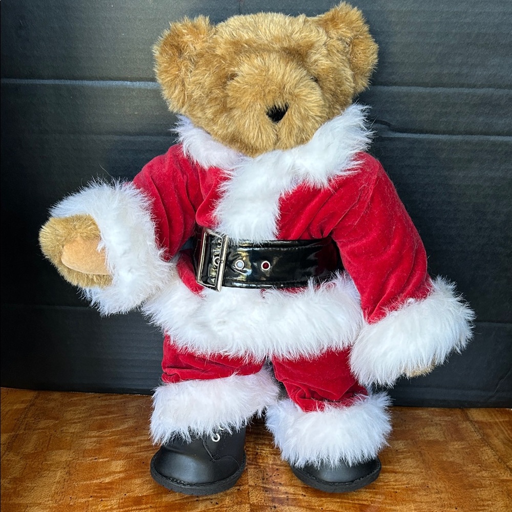 Vermont Teddy Bear Santa Plushie